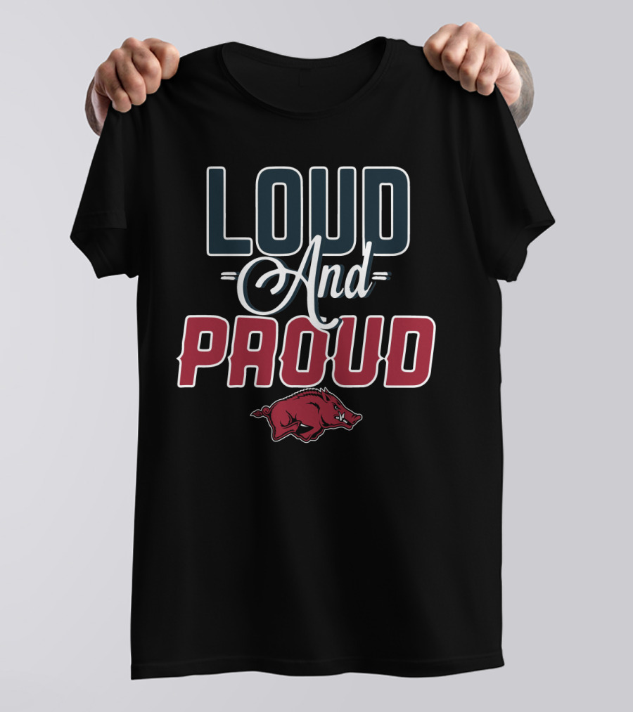Arkansas Razorbacks Loud And Proud T-Shirt