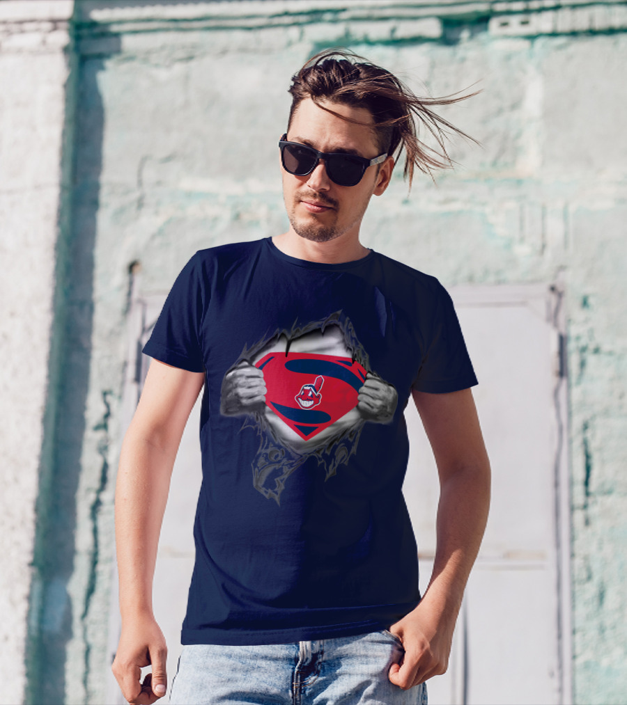 Superman Cleveland Indians T-Shirt