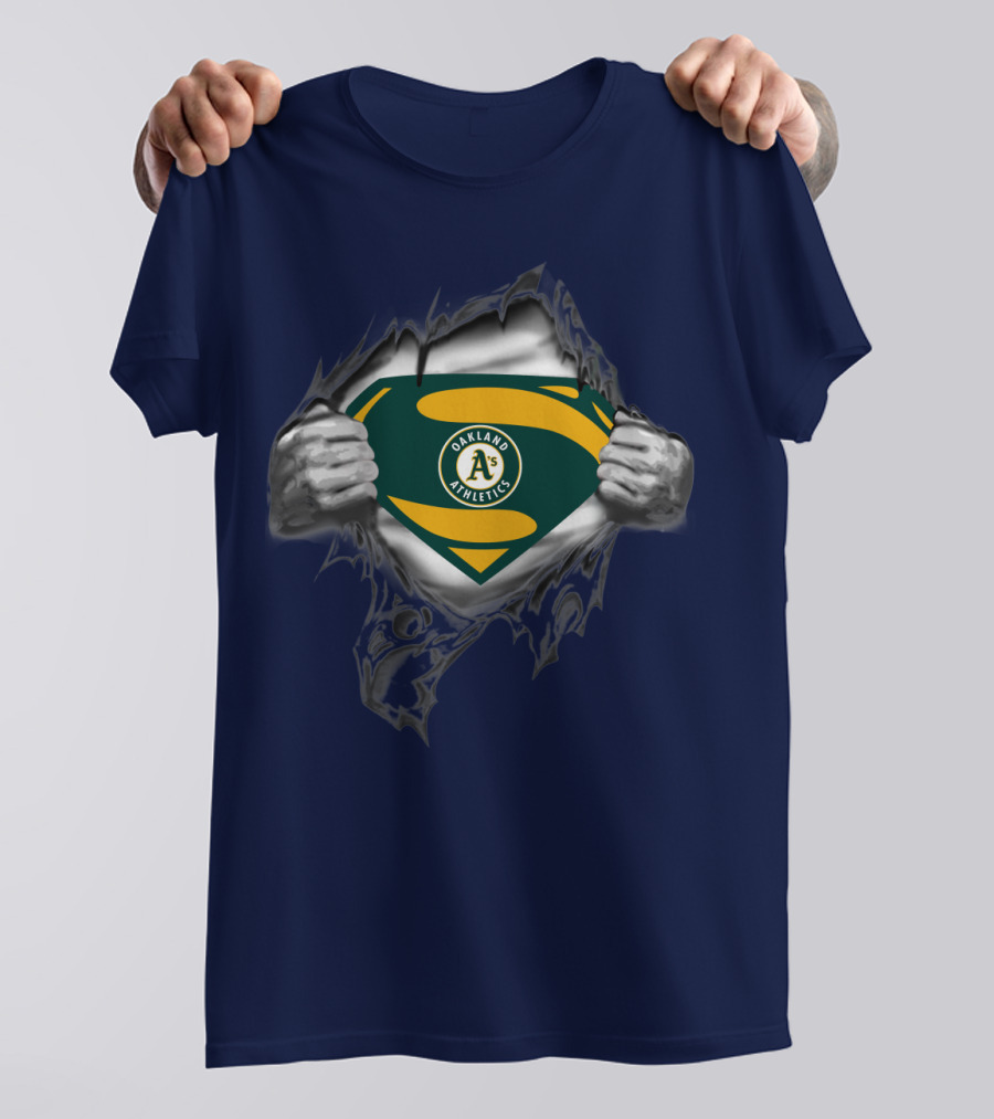 Super Strength Oakland Athletics A's T-Shirt