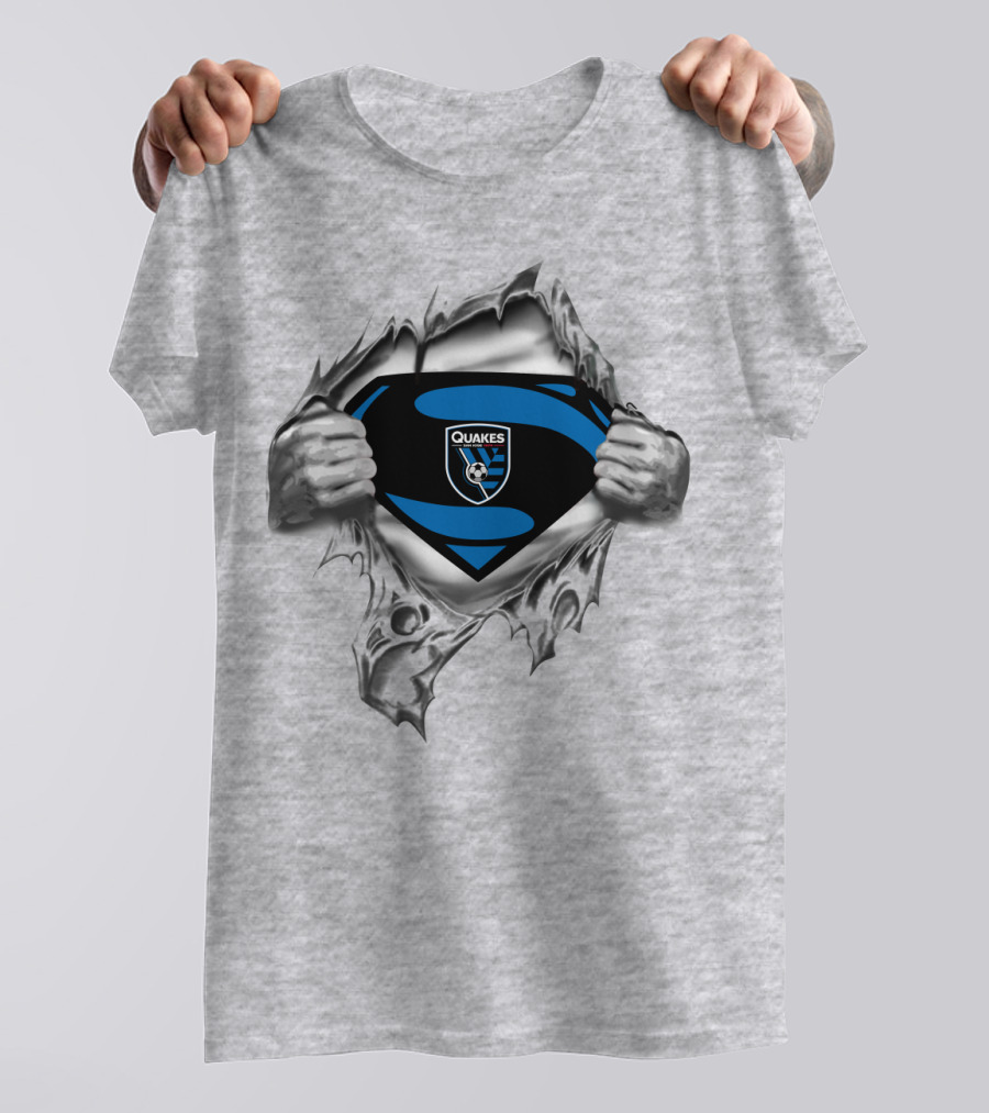 Quakes Super Logo San Jose Earthquakes T-Shirt