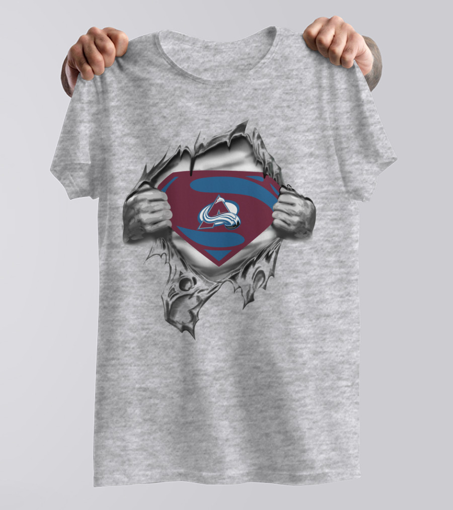Colorado Avalanche Hidden Emblem Revealed By Peeling Back Layers T-Shirt