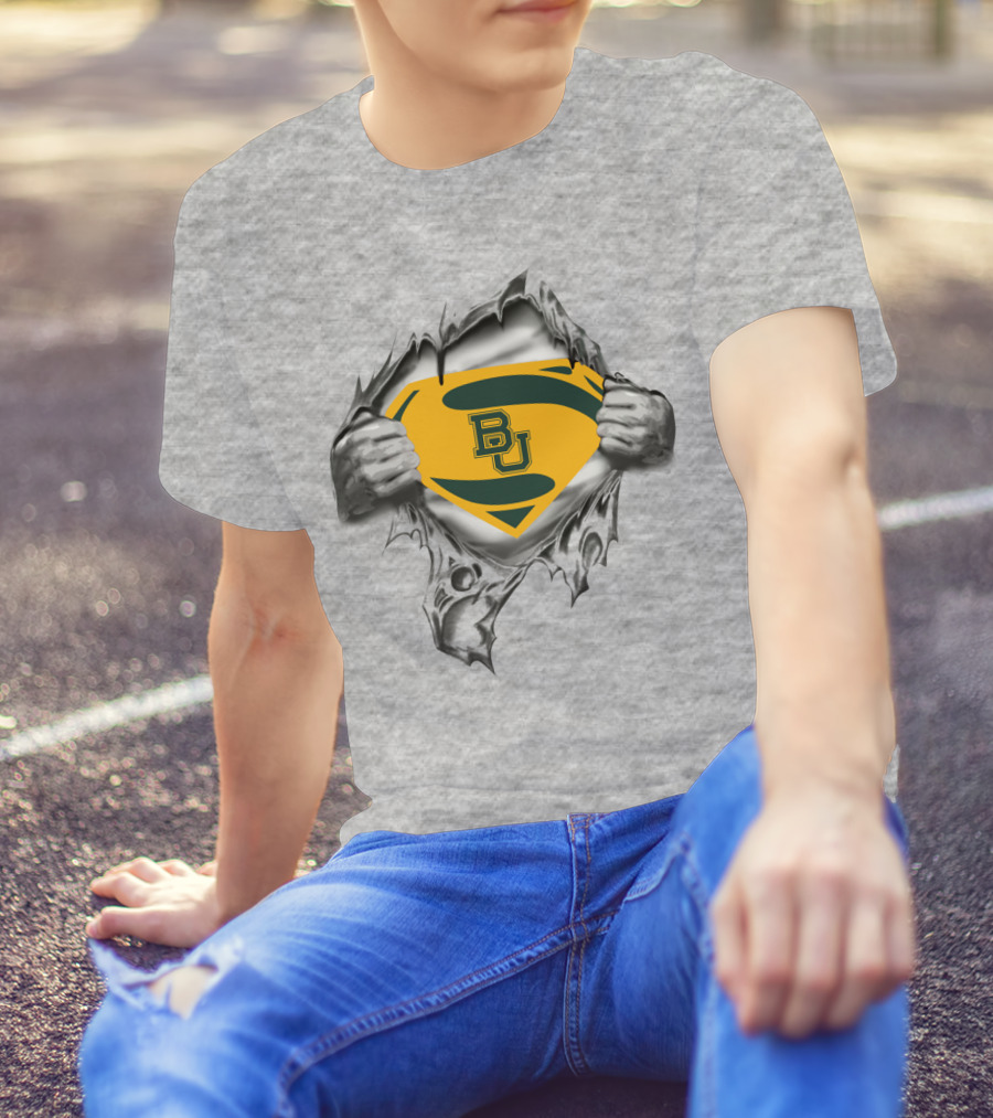 Bu Baylor Bears Super Logo Unveiled T-Shirt