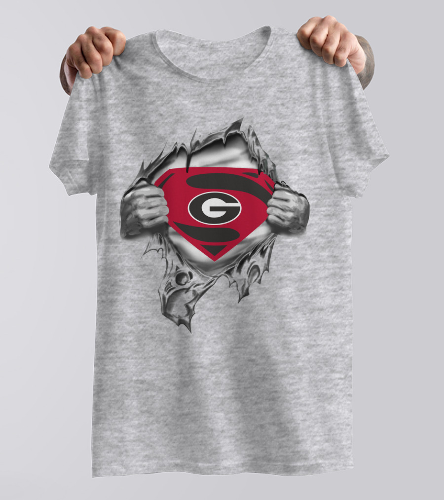 Super Georgia Bulldogs Shield T-Shirt