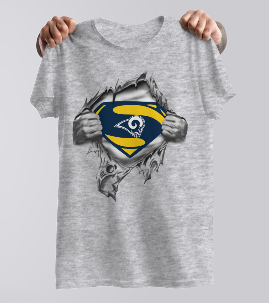 Super Los Angeles Rams Fan Symbol T-Shirt