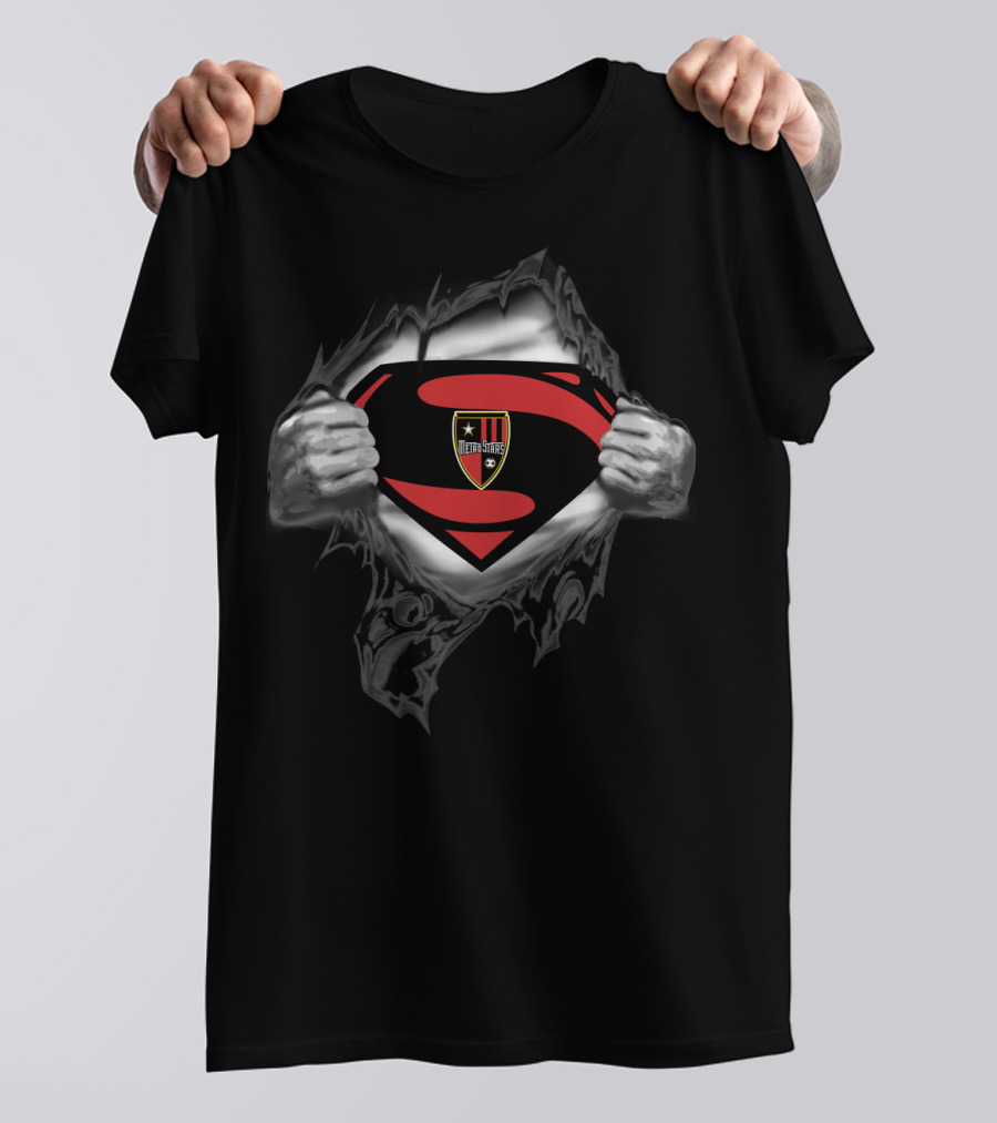 Superman Style Metrostars Emblem T-Shirt