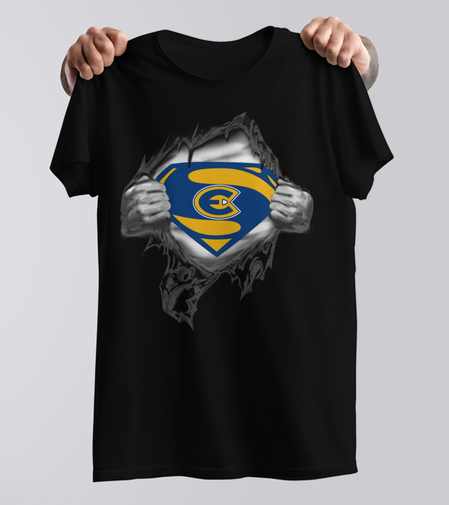 Eau Claire Blugolds Superhero T-Shirt