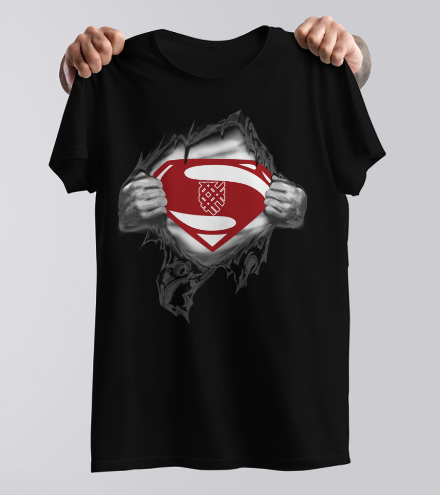 Macalester Shield Emblem Superhero Symbol T-Shirt