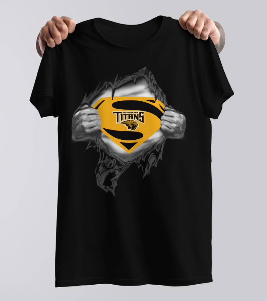 Superman Rip 302 Oshkosh Titans T-Shirt