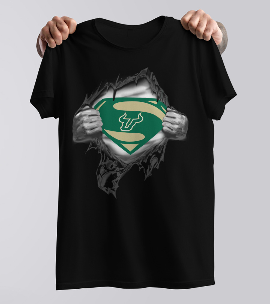 South Florida Bulls Superman T-Shirt