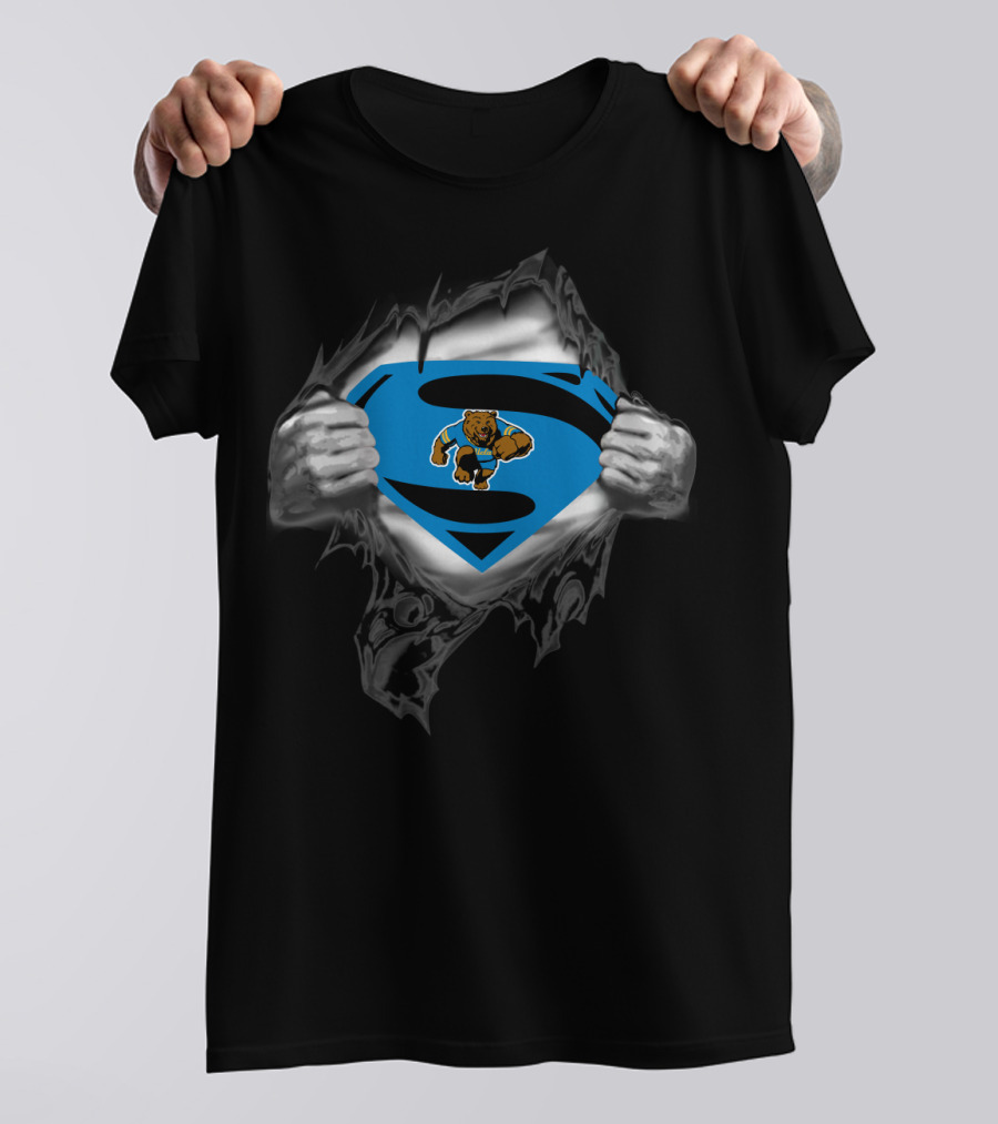 Superman Ucla Bruins Bear Logo Mashup 400 T-Shirt