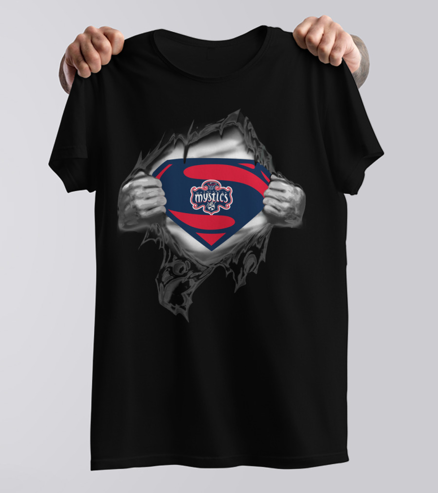 Washington Mystics Superman T-Shirt