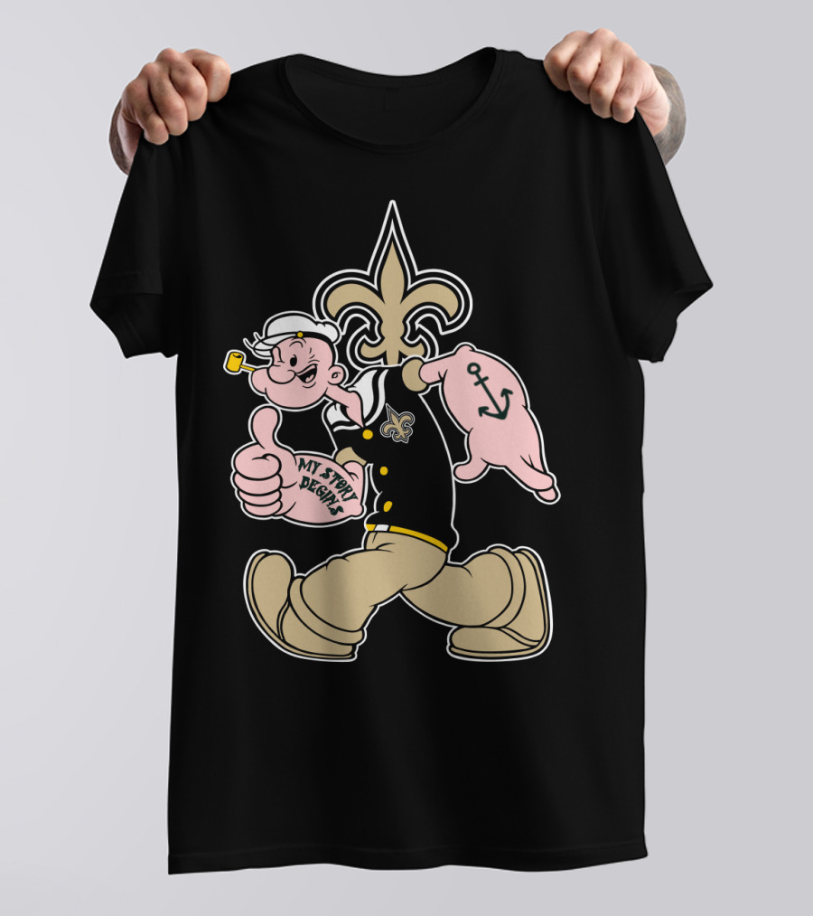 My Story Begins New Orleans Saints T-Shirt
