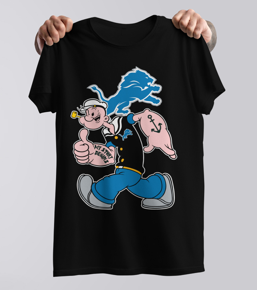 My Story Begins Detroit Lions T-Shirt