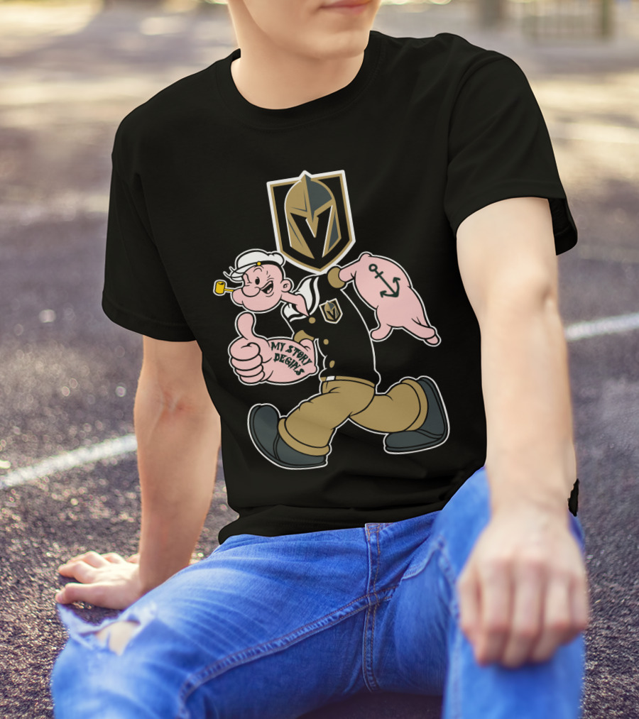 Vegas Golden Knights My Story Designs T-Shirt