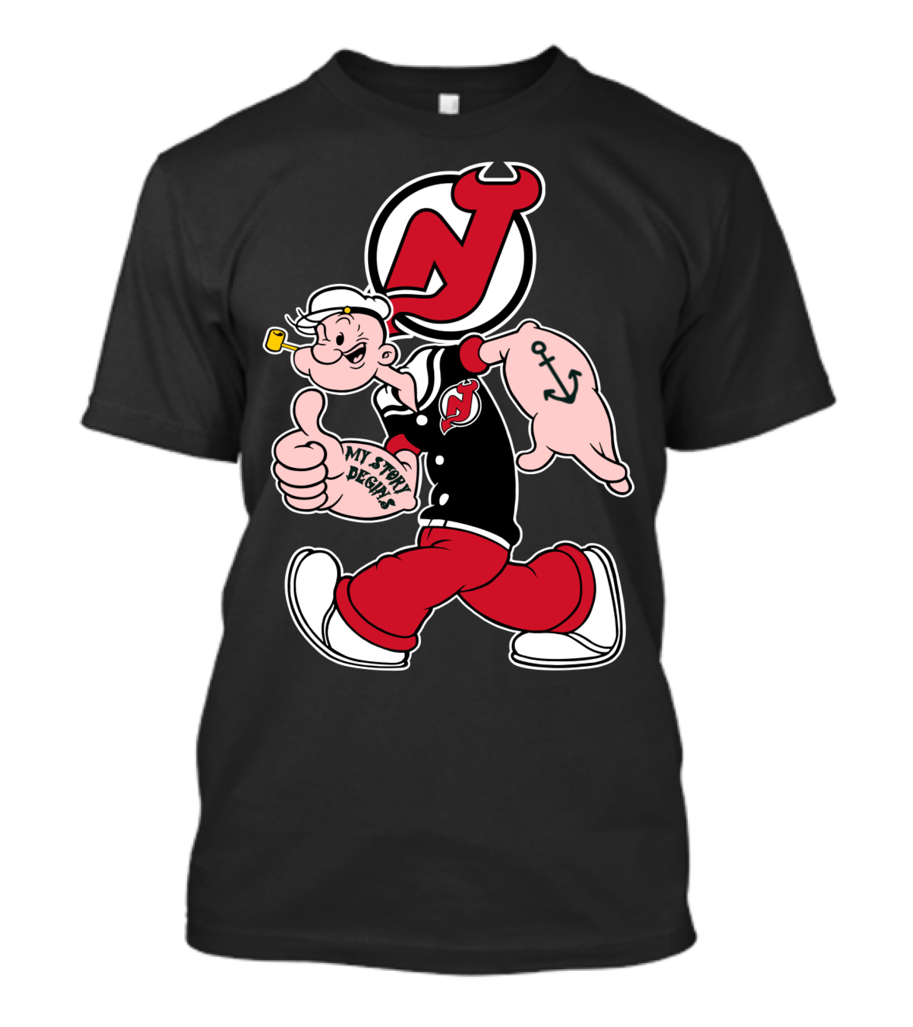 New Jersey Devils My Story Designs T-Shirt