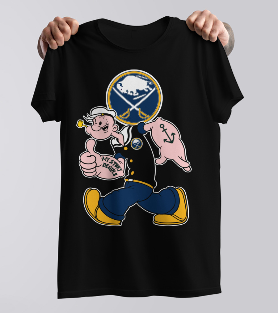 My Story Begins Buffalo Sabres 88 T-Shirt