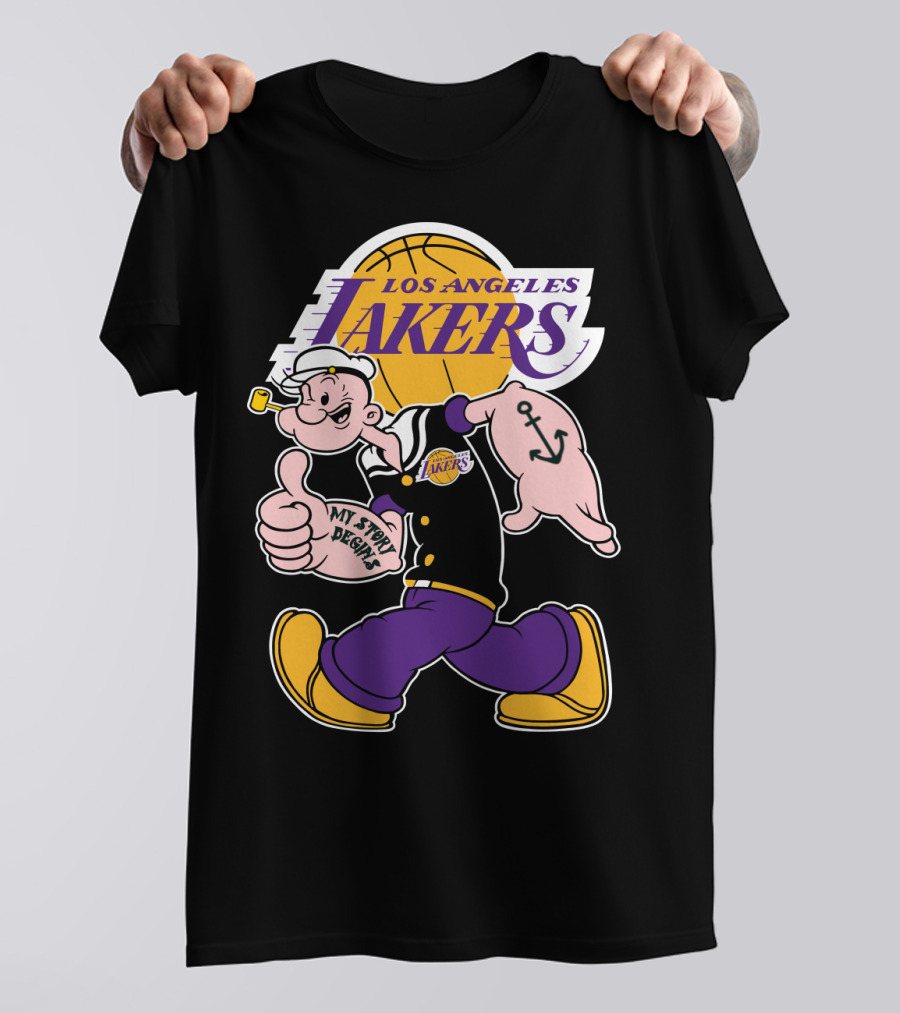 Los Angeles Lakers My Story Begins T-Shirt