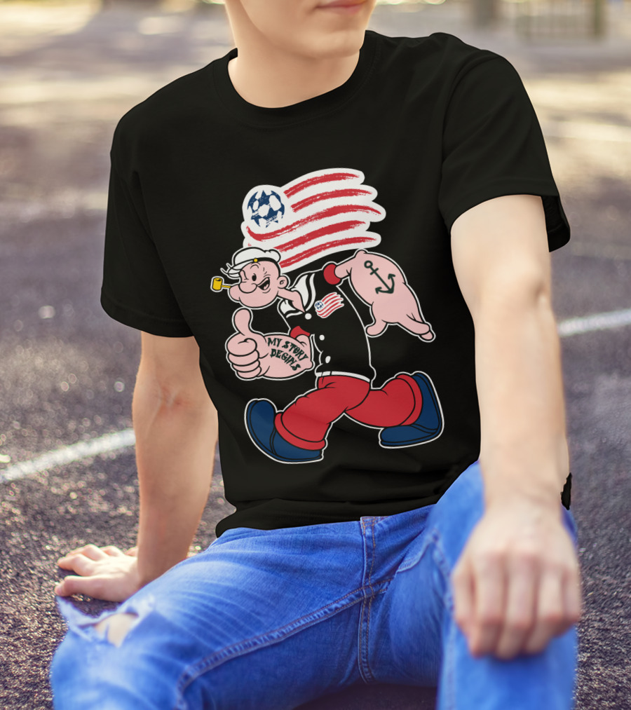 New England Revolution My Story Begins T-Shirt