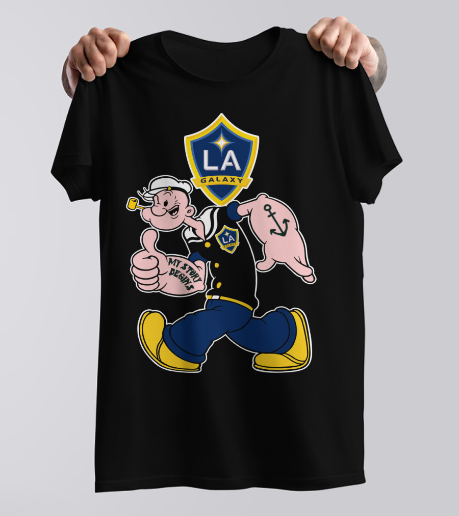 Popeye My Story Begins La Galaxy T-Shirt