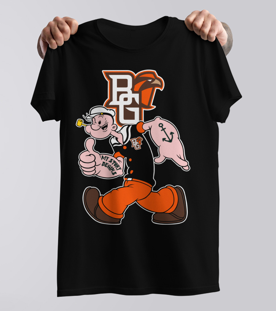 Bg Falcons My Story Designs Popeye 150 T-Shirt