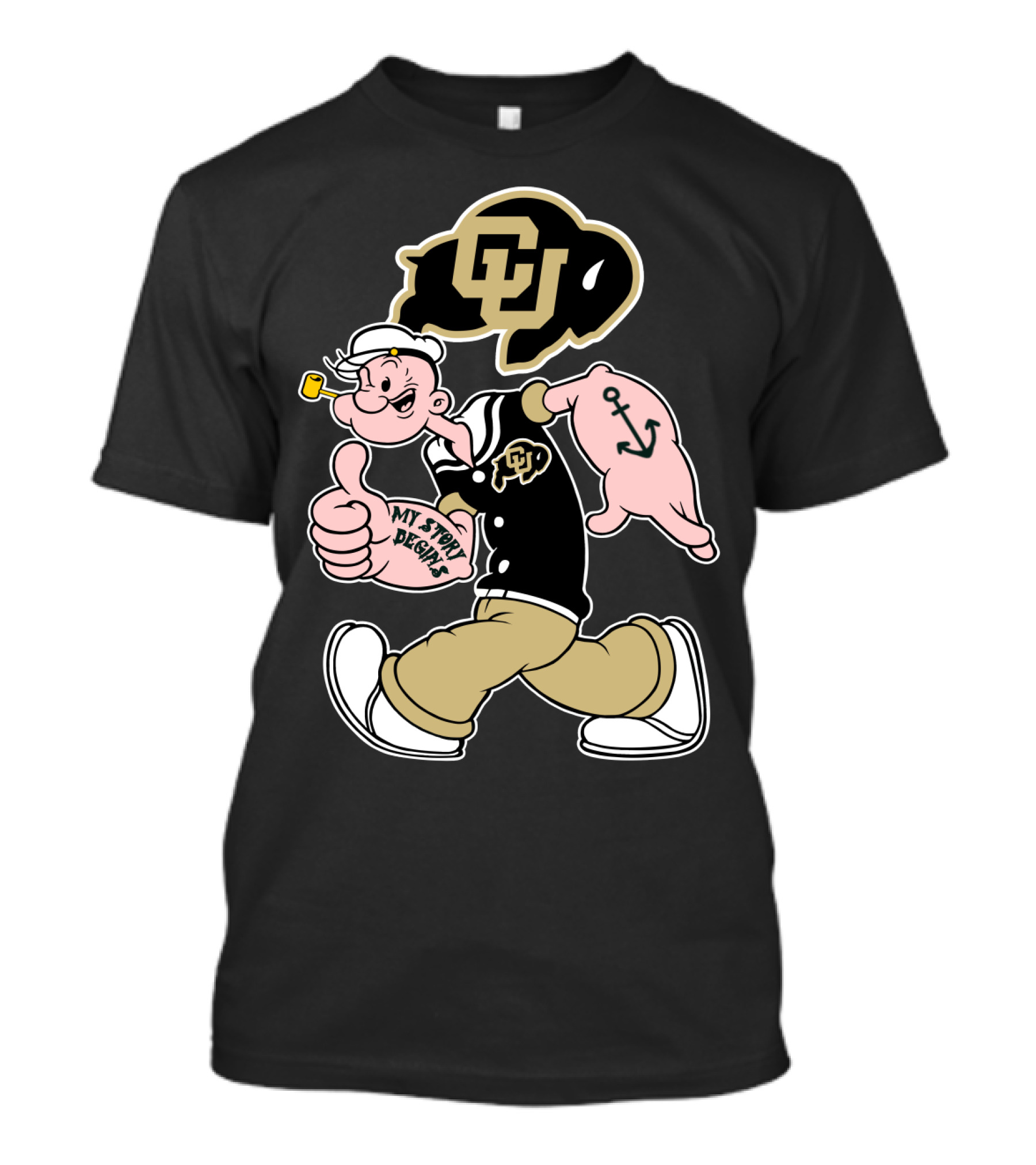 Colorado Buffaloes My Story Designs T-Shirt