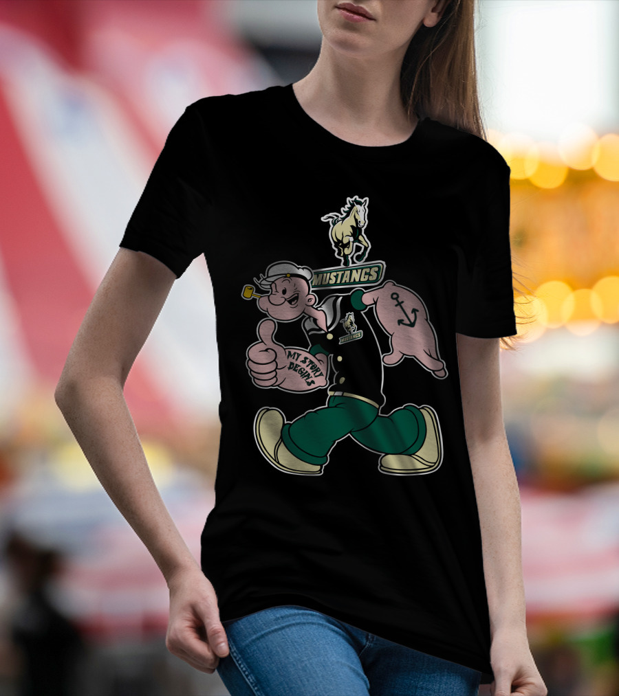 My Story Designs Cal Poly Mustangs T-Shirt