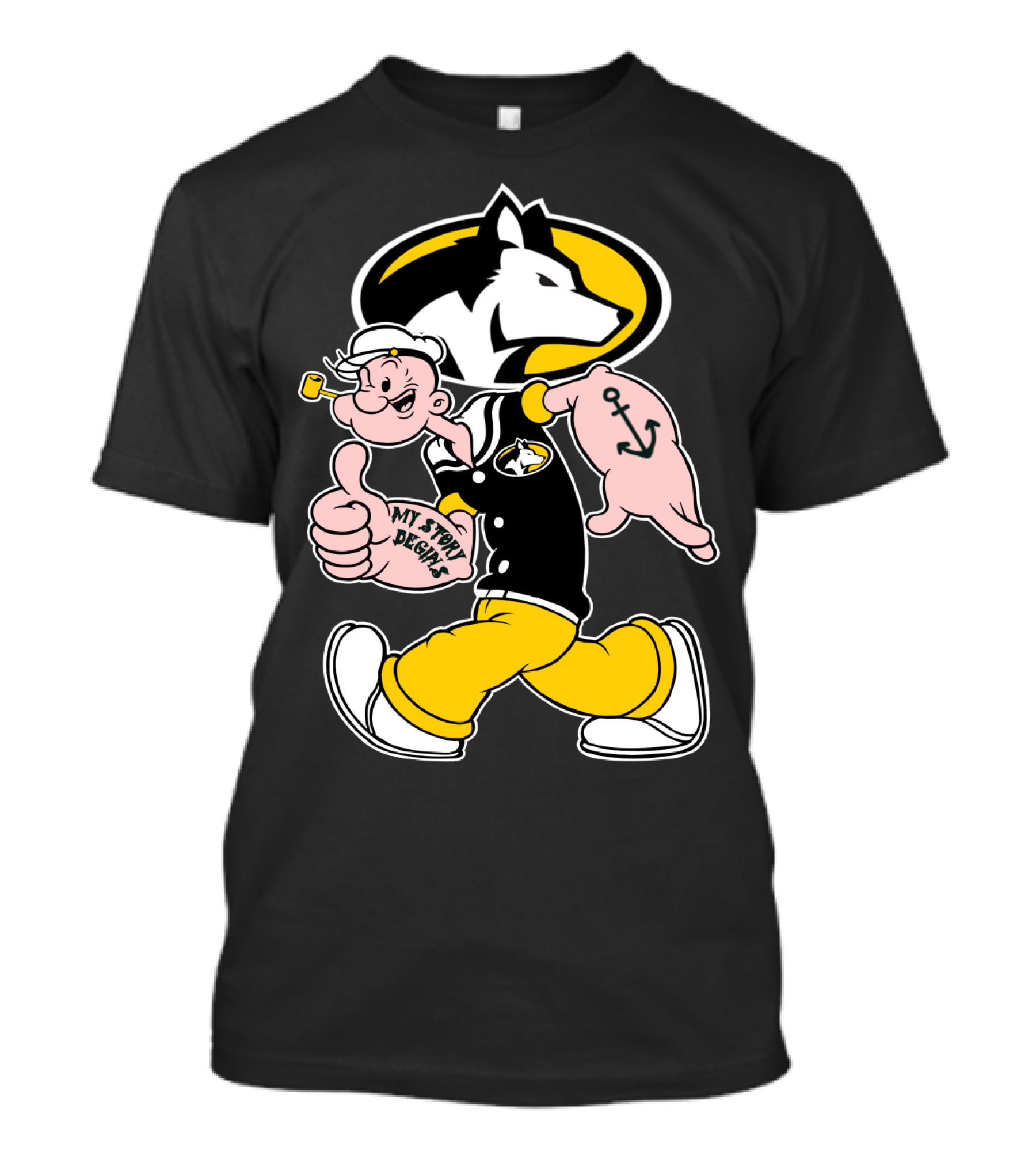 Michigan Tech Huskies My Story Designs T-Shirt