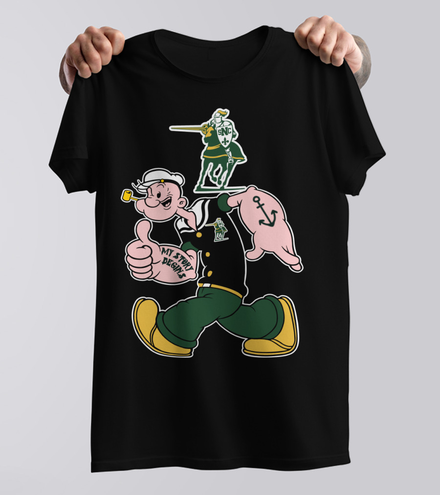 St Norbert Green Knights My Story Begins Snc T-Shirt