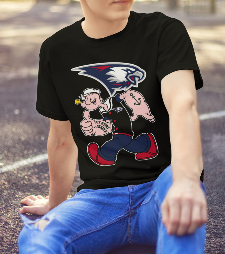 Southern Indiana Eagles My Story Begins T-Shirt