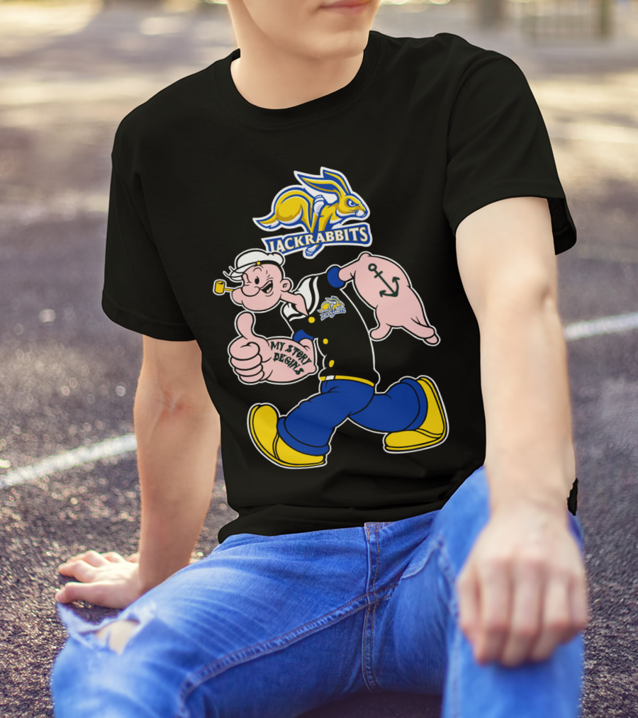 Jackrabbits My Story Begins South Dakota State T-Shirt