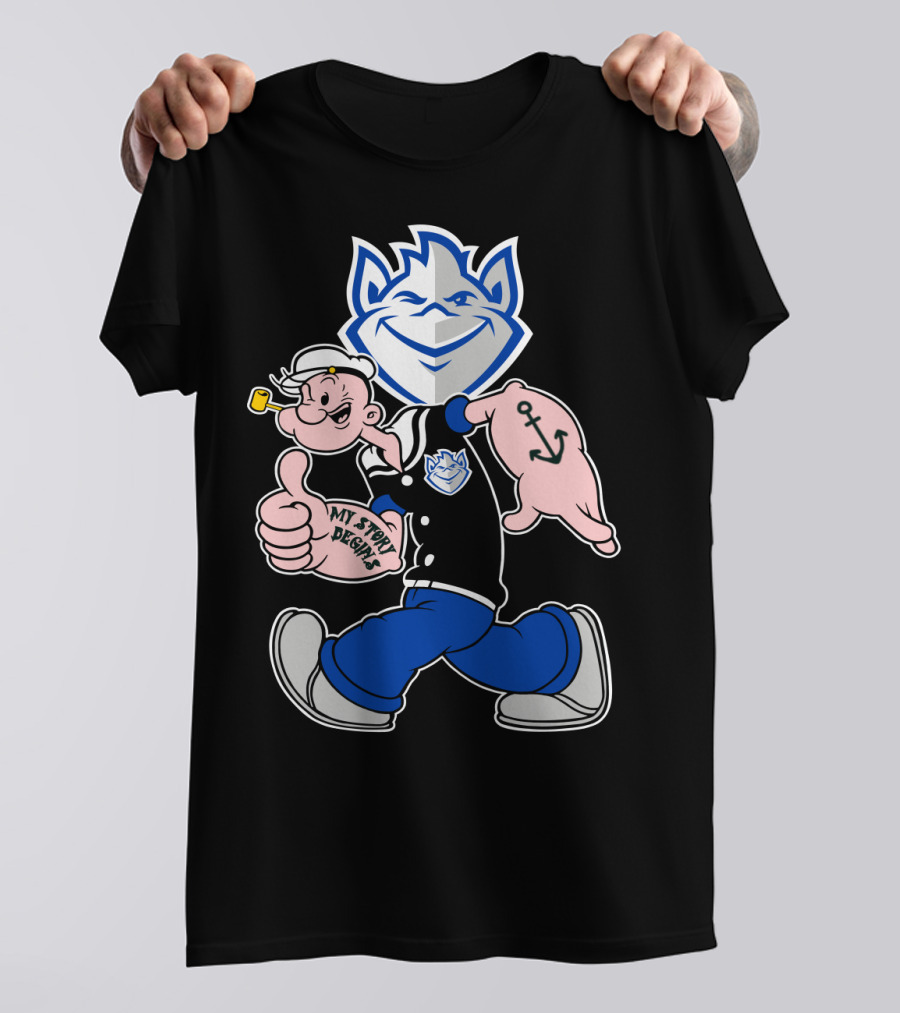 Saint Louis Billikens Popeye My Story Begins T-Shirt