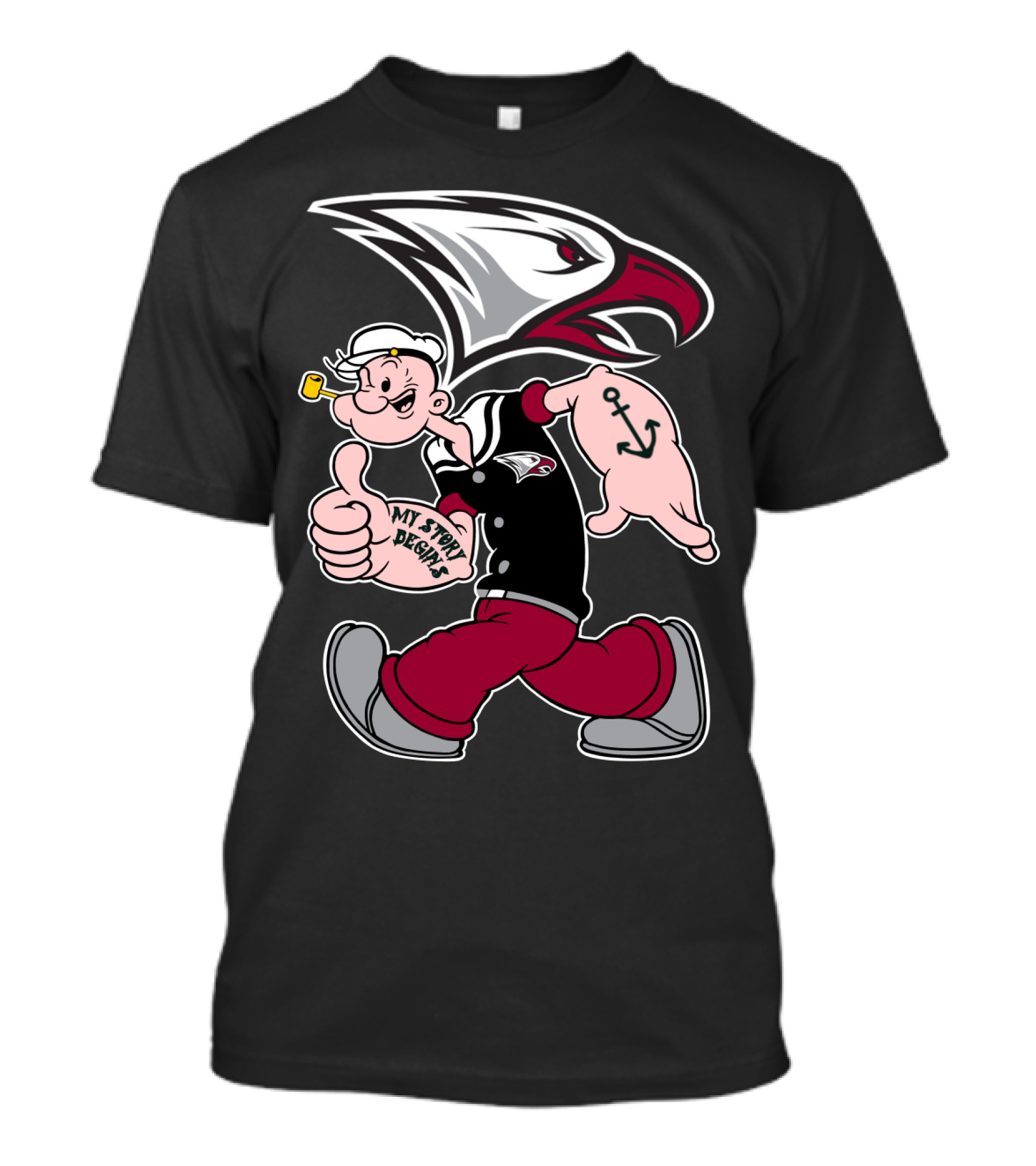 North Carolina Central Eagles My Story Designs T-Shirt