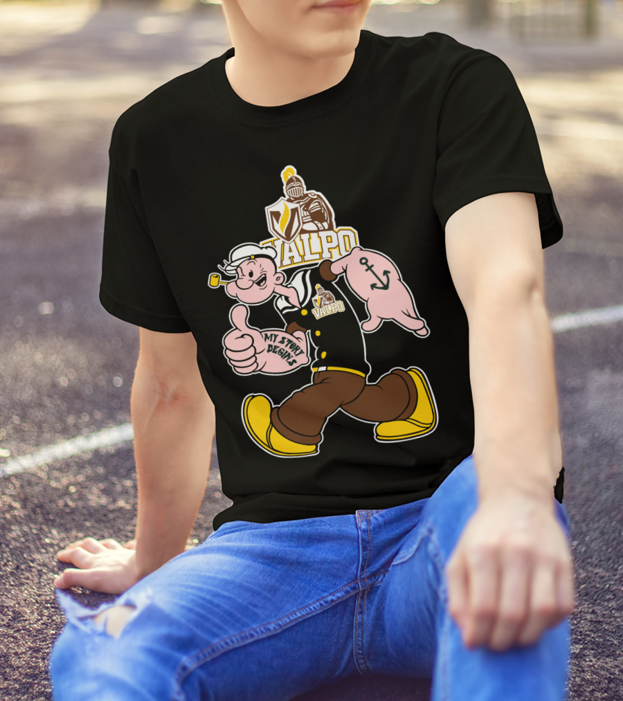 Valparaiso Crusaders Valpo My Story Begins T-Shirt