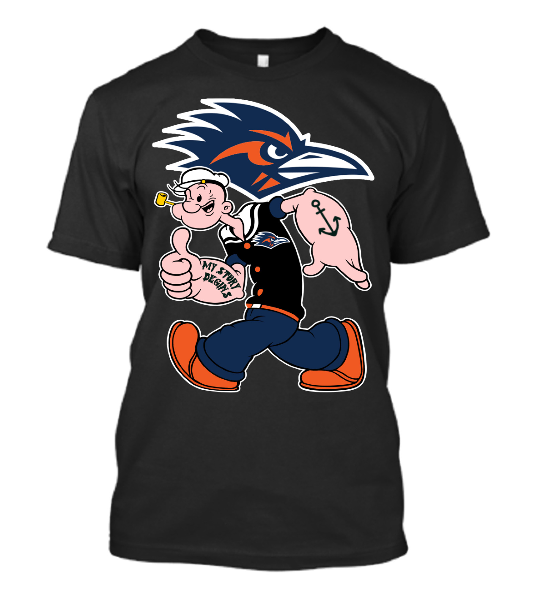 Utsa Roadrunners My Story Begins T-Shirt
