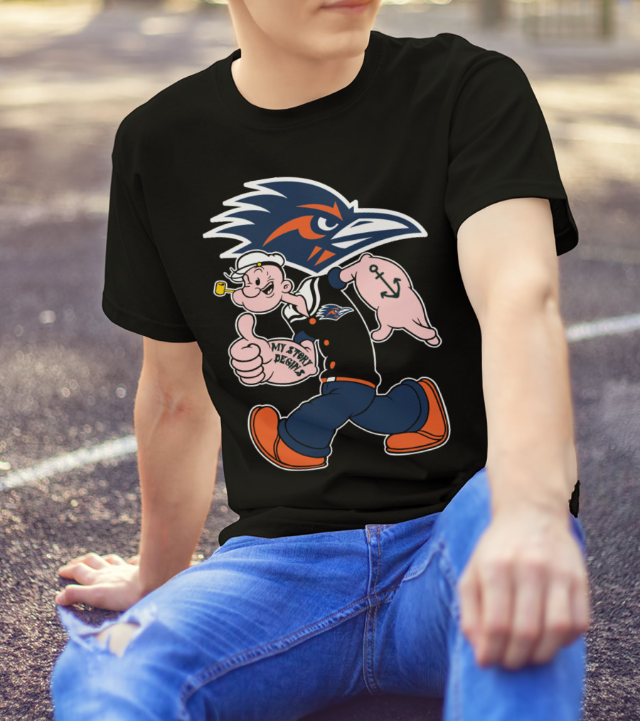 Utsa Roadrunners My Story Begins T-Shirt