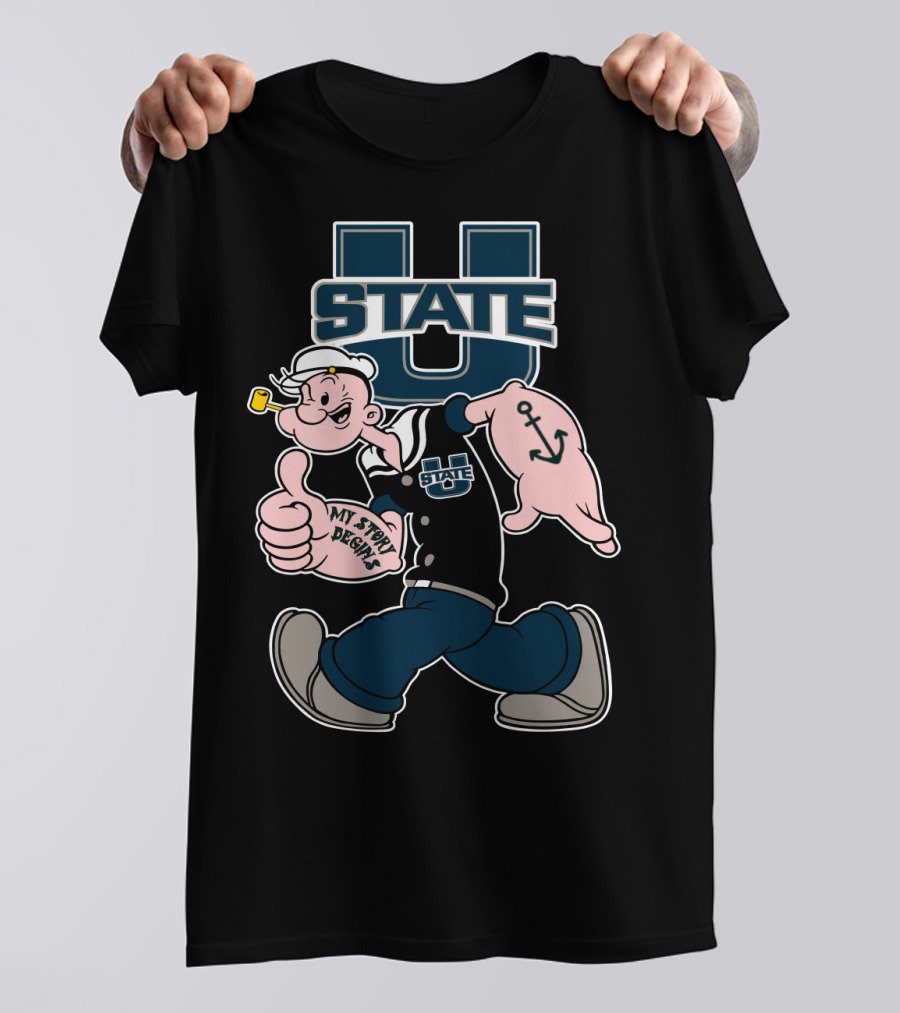 Utah State Aggies My Story Begins U State T-Shirt