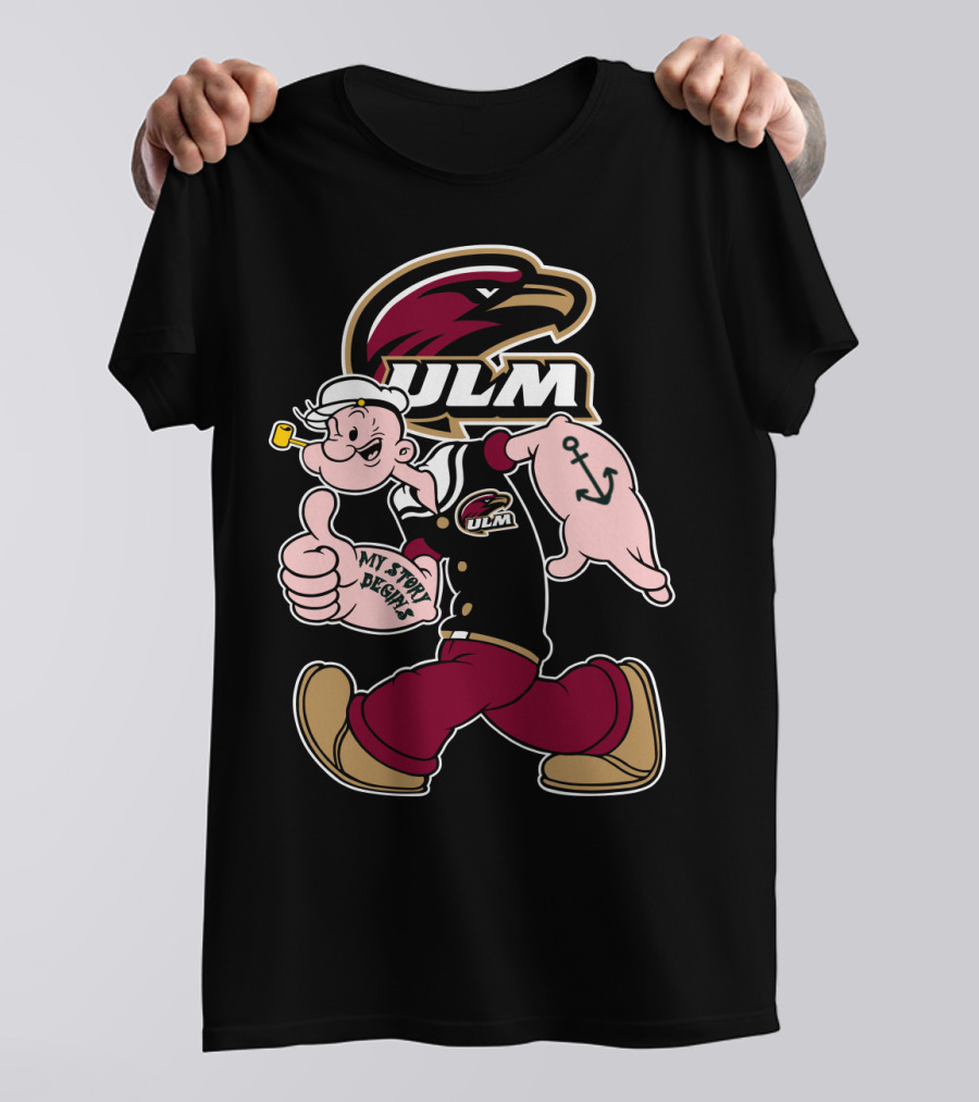 Ul Monroe Warhawks Ulm My Story Designs T-Shirt