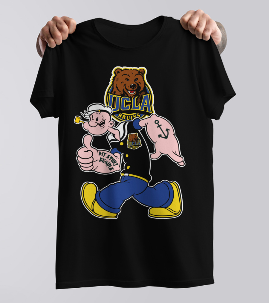 Ucla Bruins Popeye My Story Begins T-Shirt