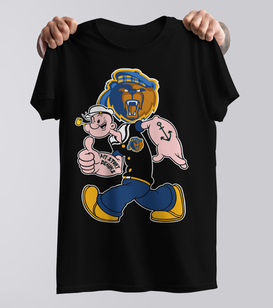 Uc Riverside Highlanders My Story Begins Sailor Bear T-Shirt