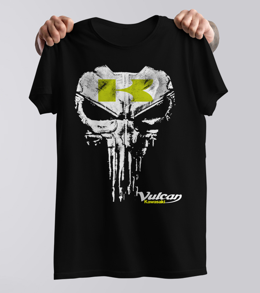 Kawasaki Vulcan Skull Icon 01 T-Shirt