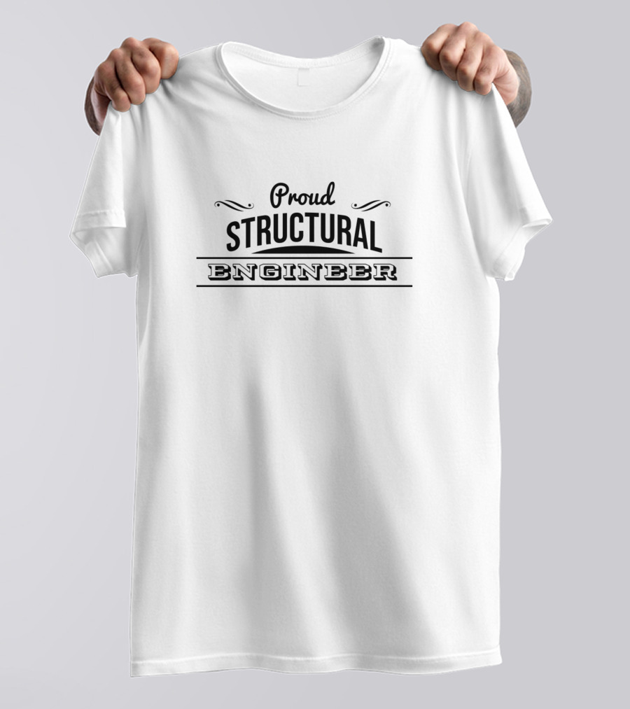 Proud Structural Engineer Building Team T-Shirt