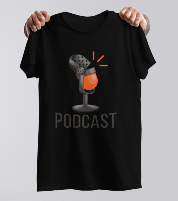 Stuff You Should Know Podcast Mic T-Shirt