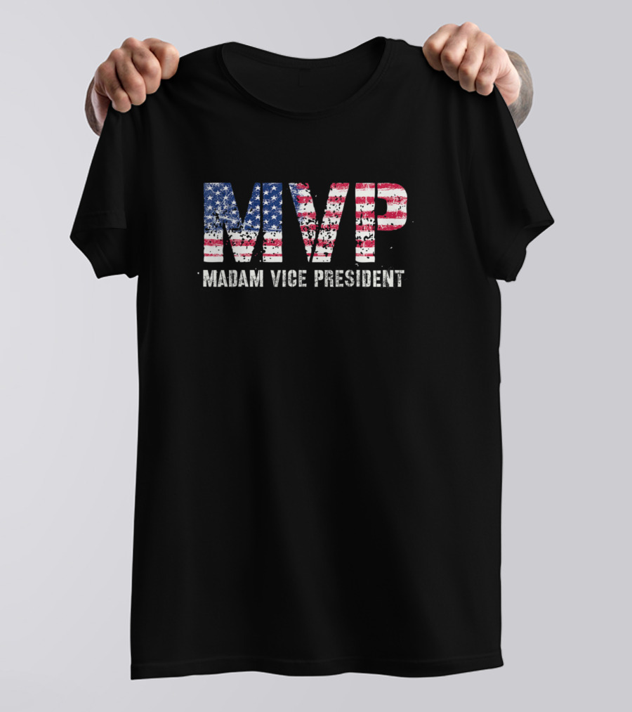 MVP Madam Vice President American Flag T-Shirt
