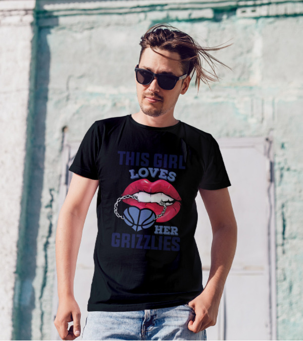 This Girl Loves Her Grizzlies Basketball T-Shirt