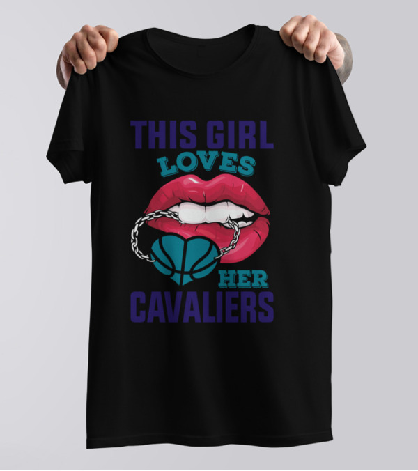 This Girl Loves Her Cavaliers Basketball T-Shirt
