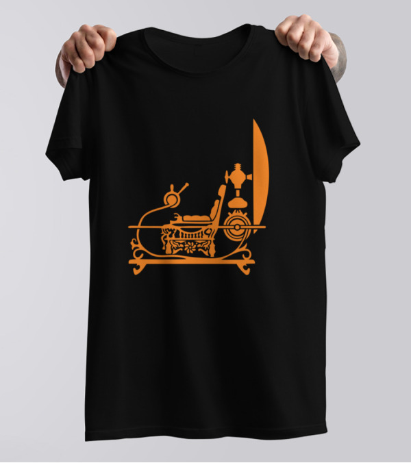The Time Machine HG Wells Vintage Sci-Fi T-Shirt