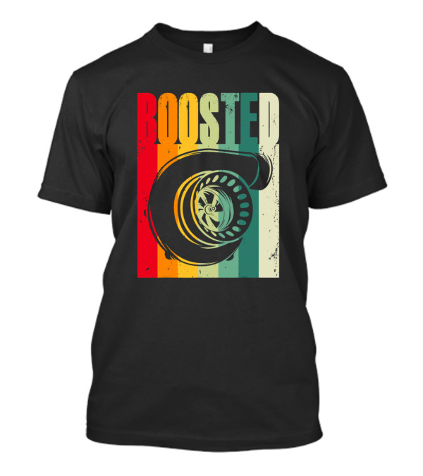 Boosted Turbo Car Lover Racing T-Shirt