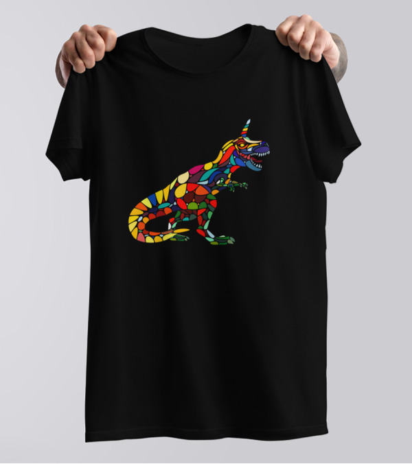 Unicornasaurus Rex Colorful Funny Dinosaur Unicorn Hybrid T-Shirt