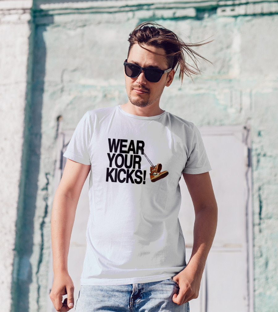 WEAR YOUR KICKS AJ1 Classic Red Sneaker T-Shirt