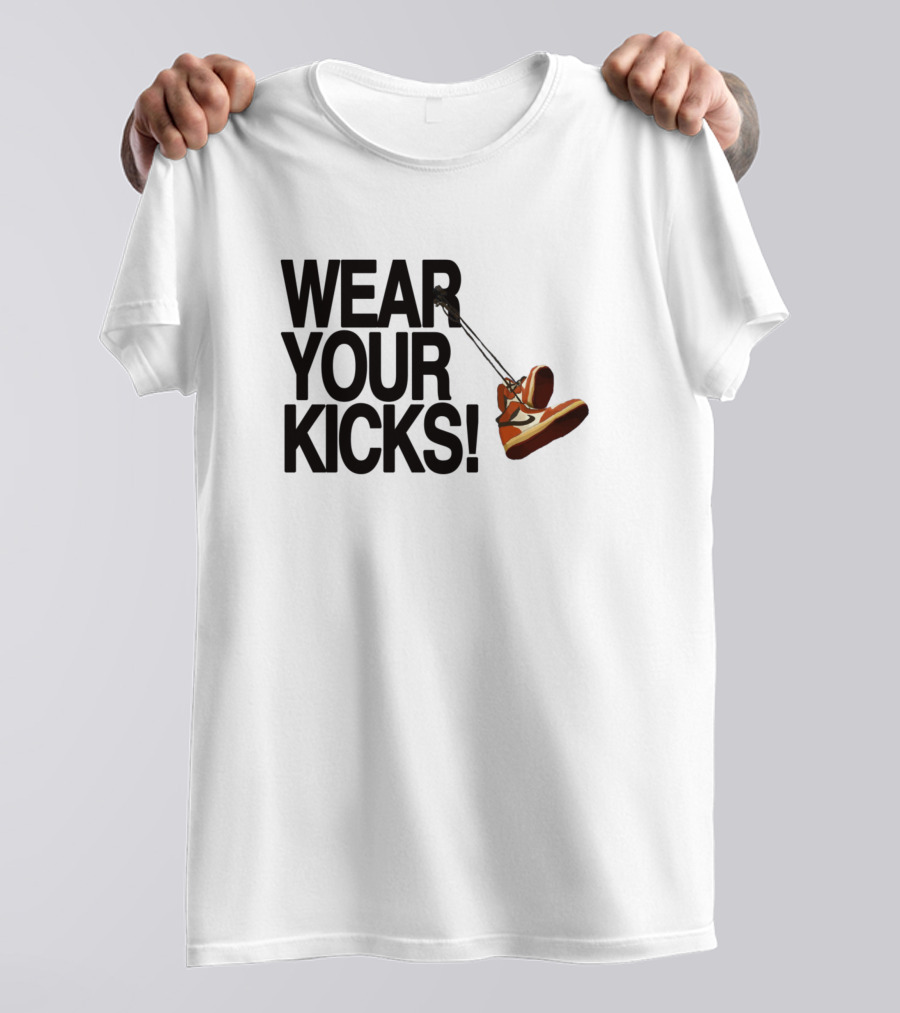 WEAR YOUR KICKS AJ1 Classic Red Sneaker T-Shirt